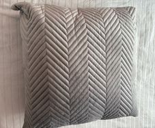 2 grey cushions