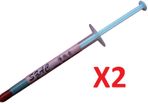 New 2x 1g Silver Thermal Grease Heatsink Compound Paste CPU VGA PC Syringe #479