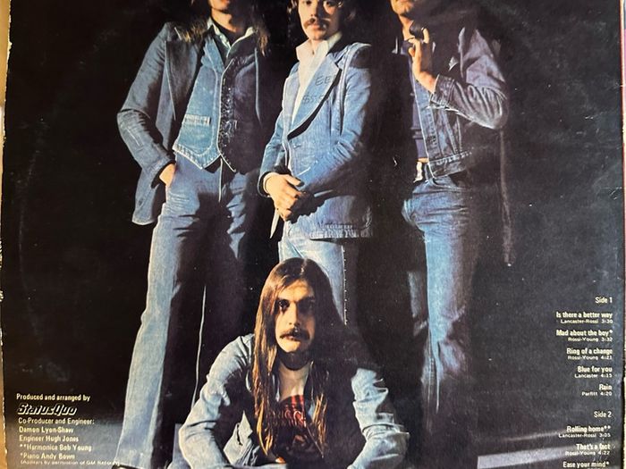 Status Quo. Rare South African misprint   Front and back sleeve reversed. Blue for you in vg condition