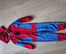 Spiderman Hooded Onesie Costume.