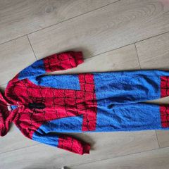 Spiderman Hooded Onesie Costume.