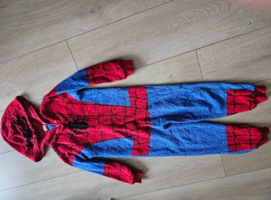 Spiderman Hooded Onesie Costume.