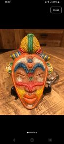 Marquez ceramic wall mask
