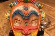 Marquez ceramic wall mask