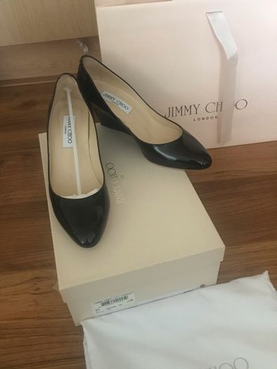 Jimmy Choo wedge pumps . Size .37, 5 . New