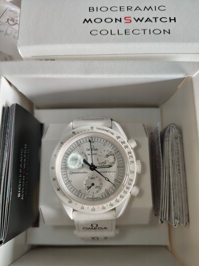 Swatch moon watches