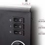 Electric Fireplace Stove Heater with Log Wood Burner Effect - with Fire Flame Effect 1750-1950 watts Image 5