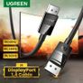 Ugreen Premium 3M DisplayPort 1.4 UHD/3D 8K (7680x4320@60Hz) 32.4Gbps (Cotton Braided/Gold Plated) Cable (Brand New/Warranty) Image 3
