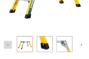 Erbauer Fibreglass 470mm x 0.6m Folding Work Platform