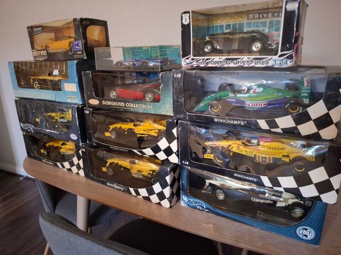 collectible cars lot