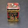 oriental asian vintage empty tea tin container collectables Image 2