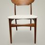 Iconic Danish Mid-Century Teak & Wool Dining Chairs by Schionning & Elgaard Image 5