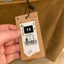 Faux suede Gallery skirt Size 14 BNWT Image 6
