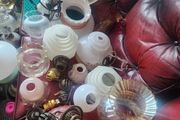 victorian oil lamp shades . galleries.  burners etc