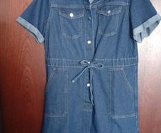Denim dress