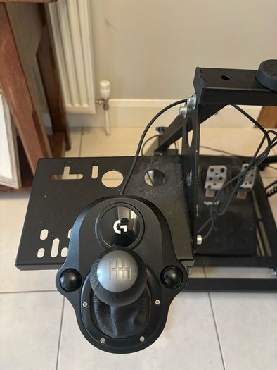logitech wheel shifter and pedals
