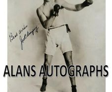 Jack Dempsey Autograph