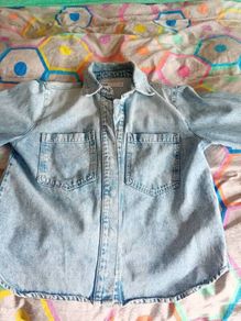 ladies shirt. Zara. Size xsmall. Oversized denim shirt