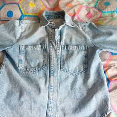 ladies shirt. Zara. Size xsmall. Oversized denim shirt