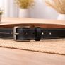 Unisex Genuine Leather Belt Classic Handmade Belt Durable, Long-Lasting, Stylish Leather Waist Belt Image 4