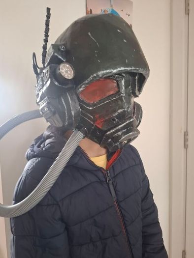 Fallout veteran helmet and mask halloween