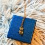 Cute Bear Beaded Necklace Gold Tone Image 5