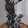 Lady & Children Dancing 3 Shades lamp Image 5