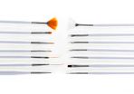 15pcs Professional Nail Art Brushes Set - WHITE