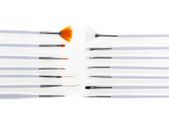 15pcs Professional Nail Art Brushes Set - WHITE