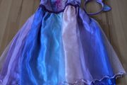 Unicorn dress and head band 6-8