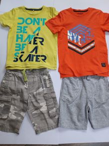 Boys Short and T-shirt Bundle Age 5-6