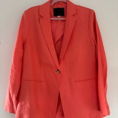 Autograph linen blazer