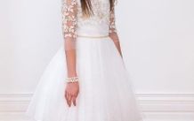Luxury Bridesmaid/Flower girl dress