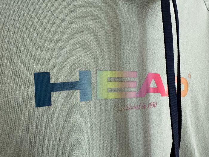 HEAD Rally Tennis Hoodie Mint Condition Green Multicolour Logo