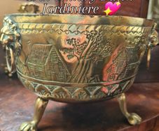 19th century Dutch Brass Jardiniere