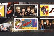 2022 Great Britain Music Giants - The Rolling Stones European Tour Commemorative Stamps Miniature Sheet Mint Never Hinged (MNH)