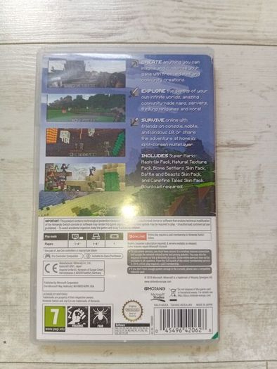 Minecraft nintendo switch