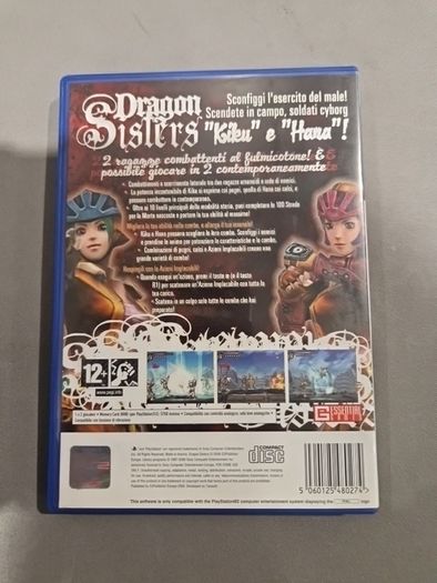 Dragon Sisters PlayStation2 Ps2 games Original