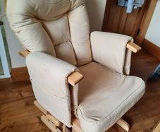 rocking gliding nursing chair