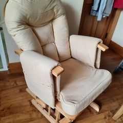 rocking gliding nursing chair
