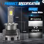 D-Lumina D2S D2R D2C LED Headlight Bulb 70W 16000LM 6500K Bright White Xenon HID Image 2