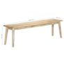 Bench 160 cm Solid Mango Wood Image 7