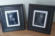 Framed set of art nude photos