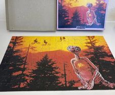 Vintage 1982 Et Puzzle With Poster