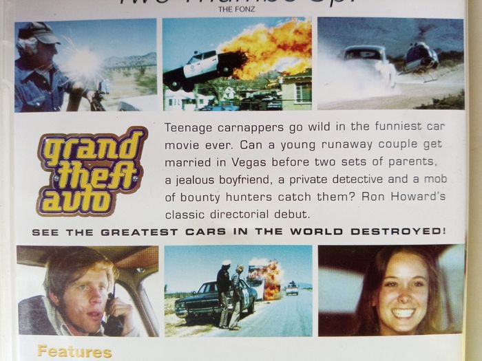 Grand Theft Auto [1977] Ron Howard [1xDVD Movie]