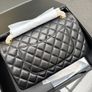 Black Quilted Handbag Image 9