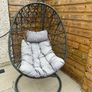 Egg Chair like new with cushion and cover for sale Image 3