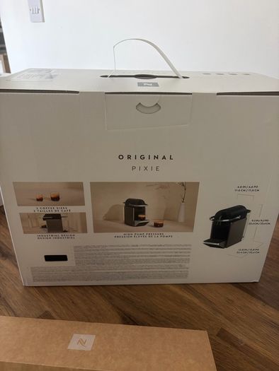 unopened nespresso machine