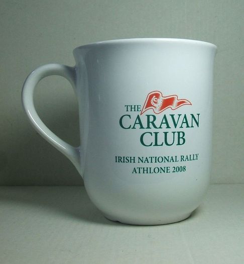 CARAVAN CLUB (Irish Division) - Irish National Rally Athlone 2008 souvenir mug