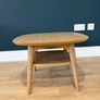 Solid Oak Side Table Image 4